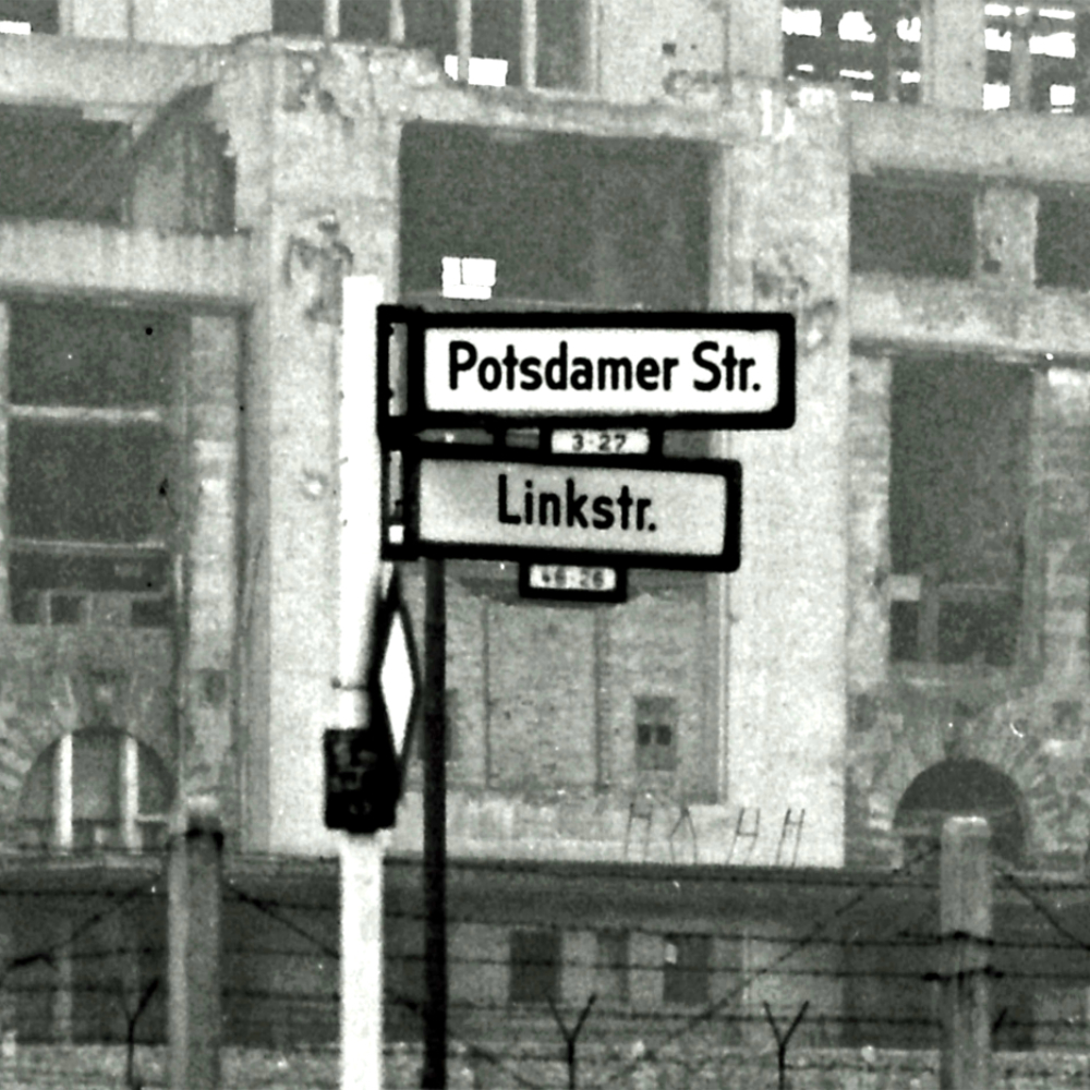 Berlin oktober 1962 Bernauer Straße