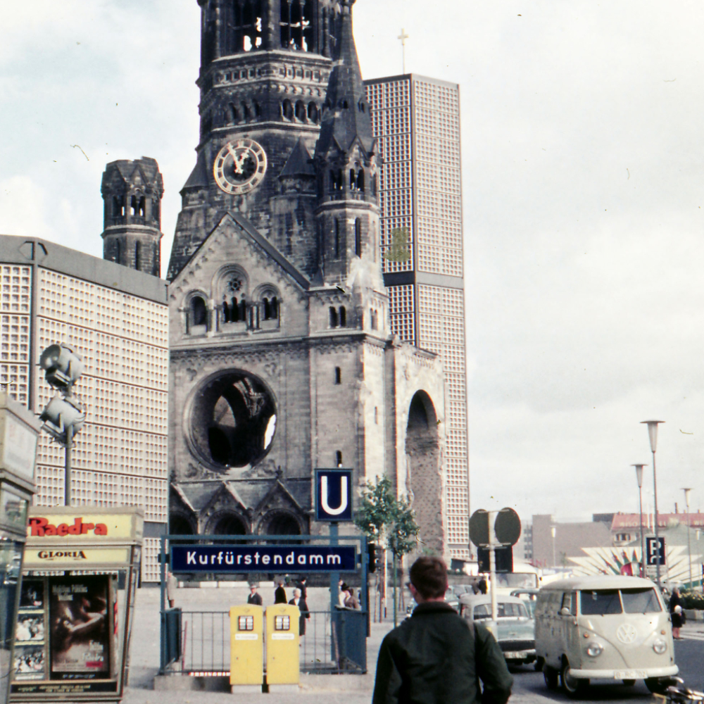 Berlin oktober 1962 Kurfürstendamm